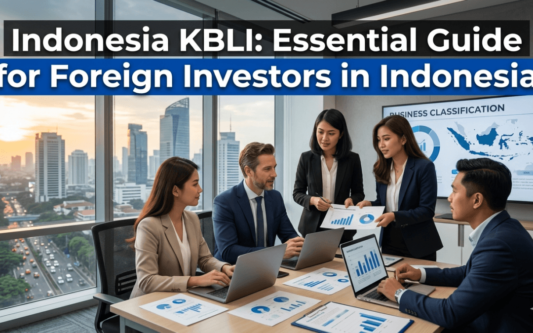 Understanding KBLI: A Critical Business Classification Requirement for Foreign Investors in Indonesia
